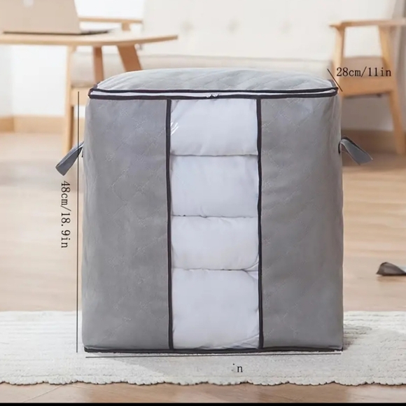 NWT Storage Bag, gray, horizontal, compact, & lightweight. Never opened or used. - Picture 2 of 6
